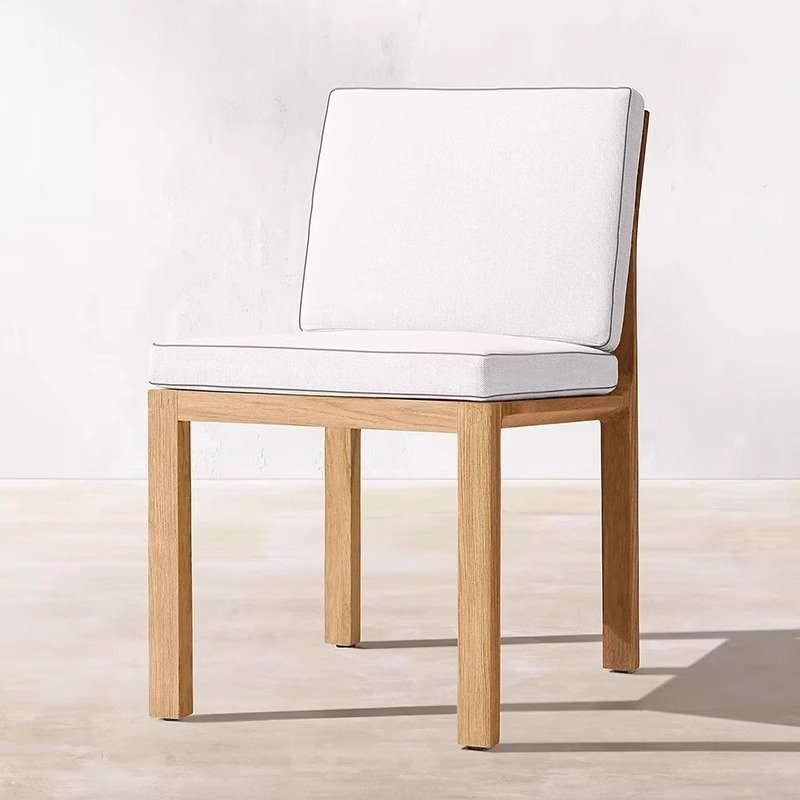 Outdoor Teak Furniture Restaurant Furniture Sets Luxury Teak Wood 6 or 8 Seater Dining Table And Chairs