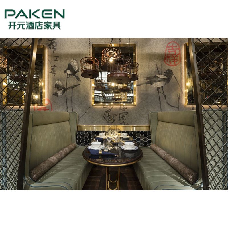 Industrial Style Restaurant Dining Table And Chair Set Metal Coffee Shop Cafe Furniture