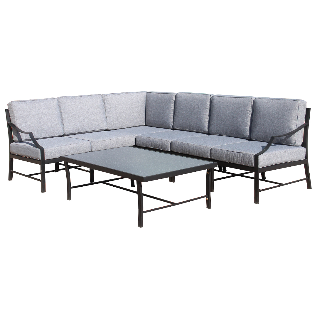 Modern Luxury Style Outdoor Dining Table and Chair Set Living Room/Hotel Garden Furniture Fabric from Viet Nam