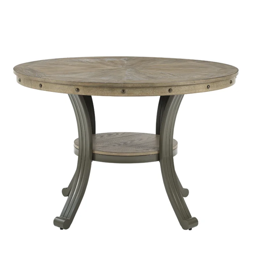 High Quality Luker 45" Round Wood Dining Table Home Decor Customized Manufacturer Collection furniture