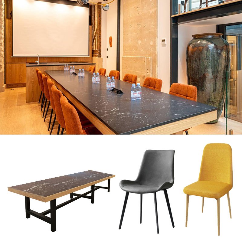 Low Price Australian European Style Home Furniture Kitchen Wooden Luxury Dining Table Set 8 Seater