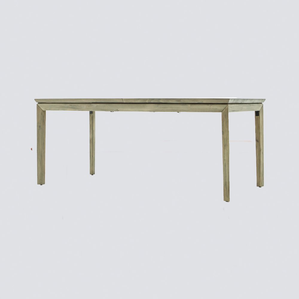 NS FURNITURE Modern Solid Wood Dining Table Rectangle Dinning Table Set for 4 6 Chairs Table for Dinning Area Restaurant Hotel