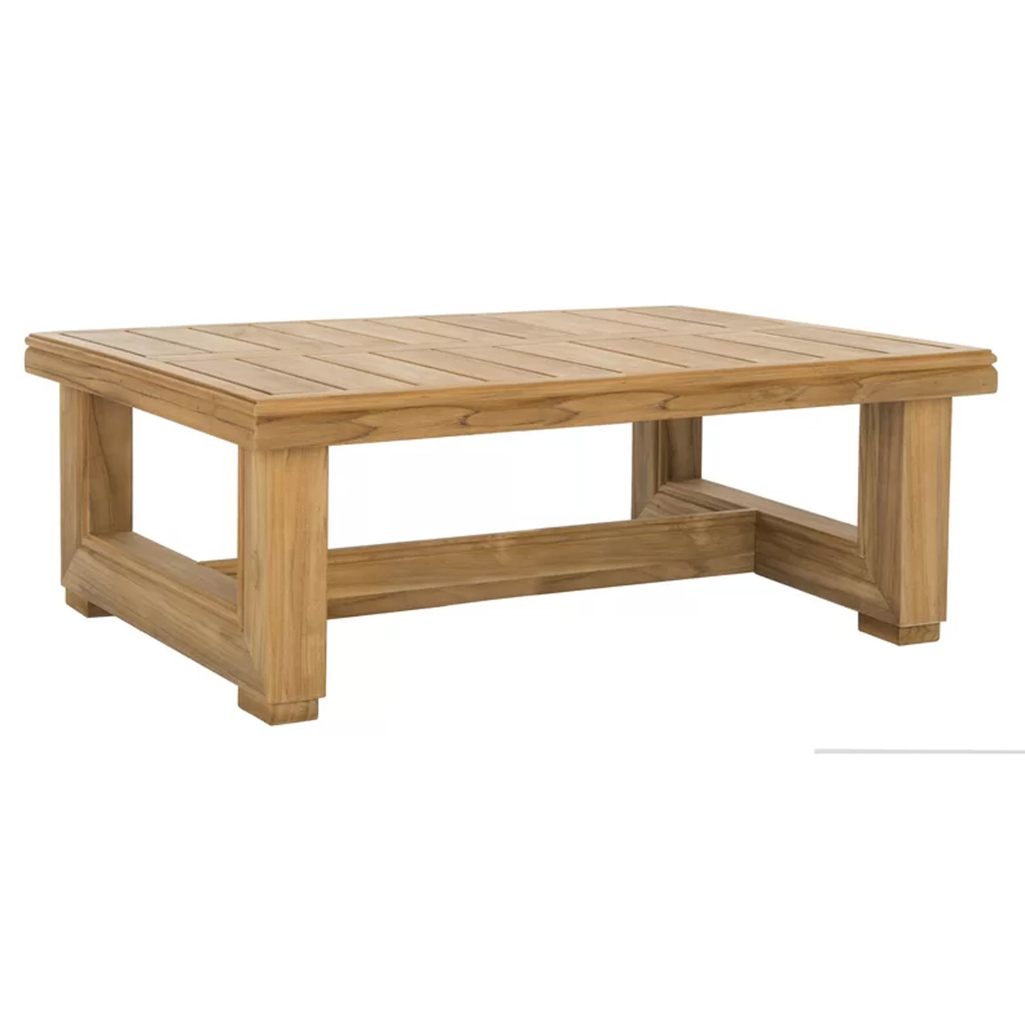 Modern Outdoor Dining Sofa Set Natural Teak with Beautifully Designed Cushions Patio Furniture for Hotels Homes - Xylo