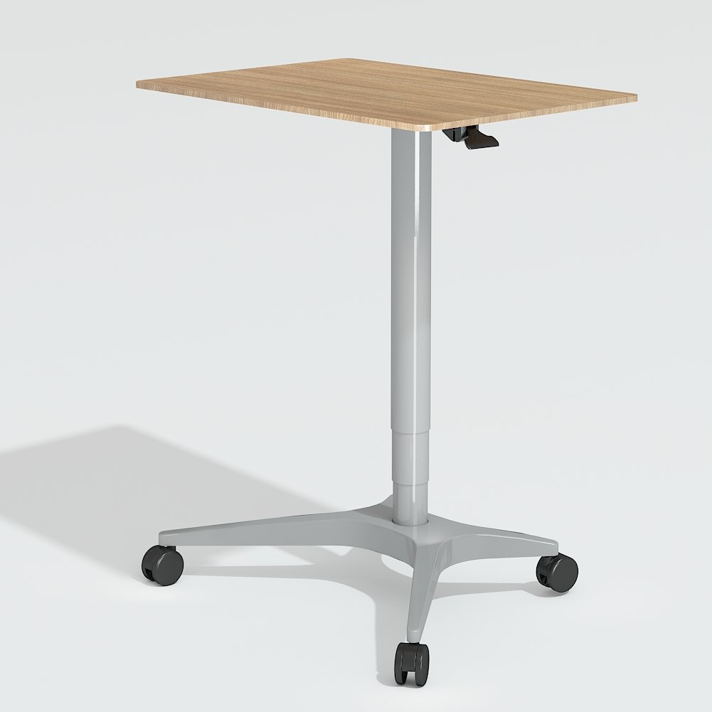 HPL Table Top Movable Height Adjustable Smart Hydraulic Gas Lift Laptop Desk Table Home Furniture Dining Table Modern Gastronomy