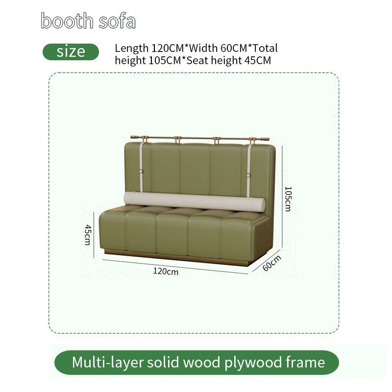 Modern Coffee Shop Commercial Furniture Metal Restaurant Booth Sofa Cafe Wood Frame Dinging Table And Chairs For Hotel
