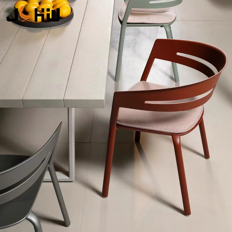 Factory Direct Sale Simple Aluminum Alloy Outdoor Furniture Restaurant Cafe Dining Table Patio Garden Chairs Set