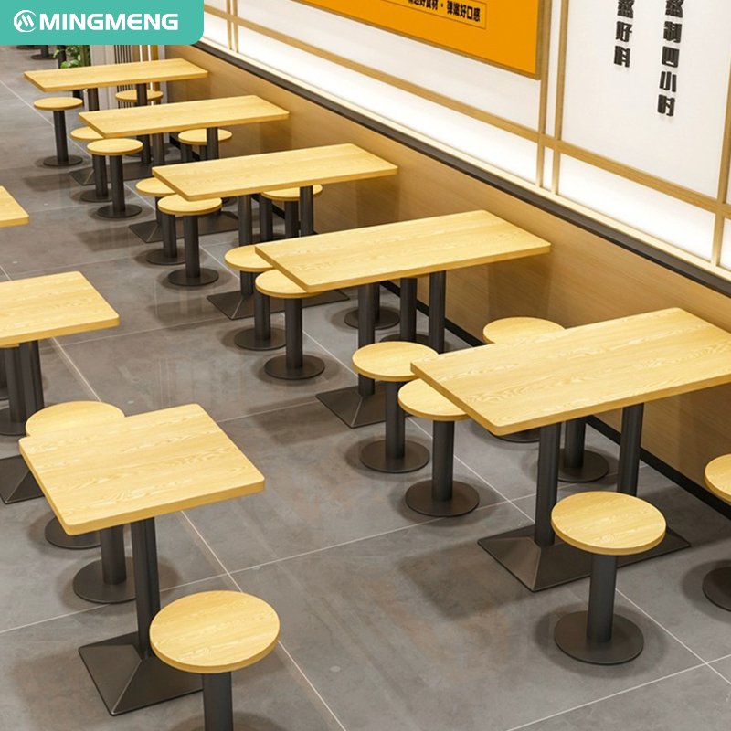 Wholesale minimalist design table Fast Food Restaurant Tables Cheap Dining Room Sets Used in Restaurants Furniture
