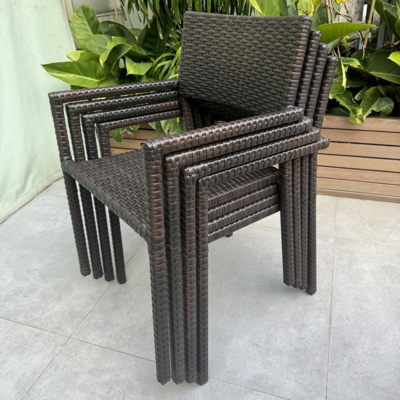 Full Aluminum Factory Wholesale Price Outdoor Waterproof Garden Dining Set