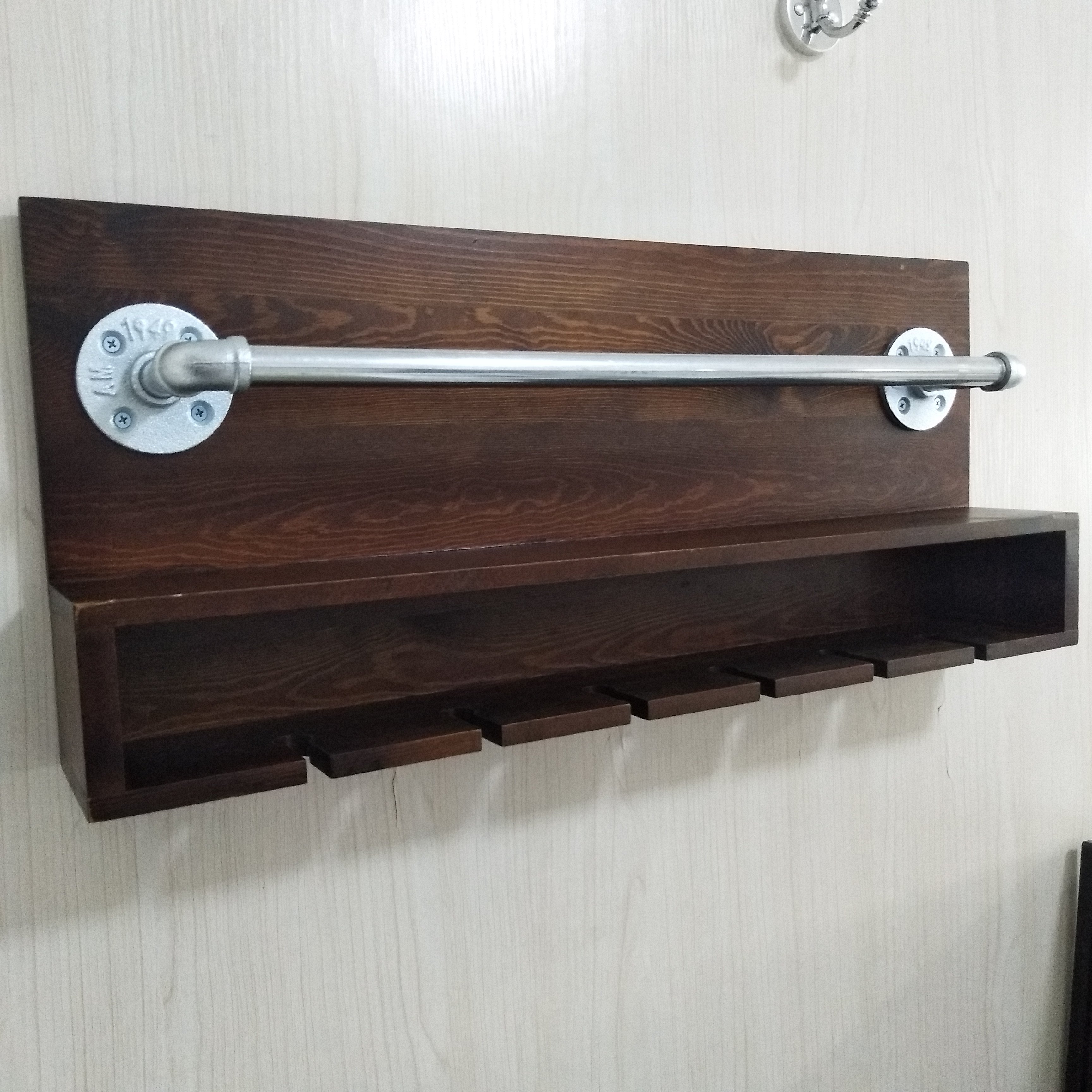 Wine Shelf DIY Furniture Pipe Fittings Industrial BSP Thread Chair Frames Nonstandard Sofa Bed Iron Smart Dining Table Cabinet