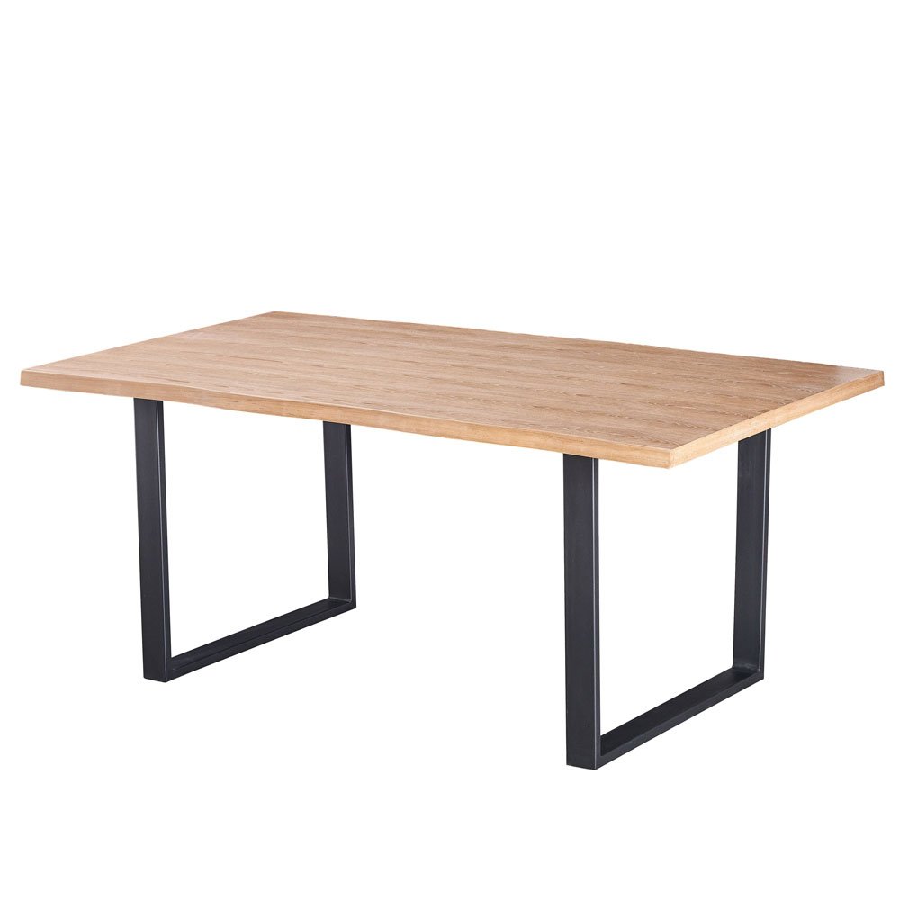 Wood Table Furniture Frame Live Edge Dinning Table Set Wooden and Metal Building Adjustable Luxury Minimalist Office Dining Room