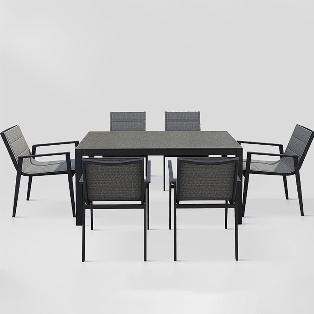 restaurant furniture chair outdoor dining table set patio furniture outdoor dining setting aluminium