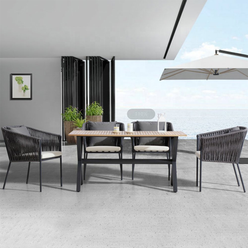 restaurant furniture chair outdoor dining table set patio furniture outdoor dining setting aluminium