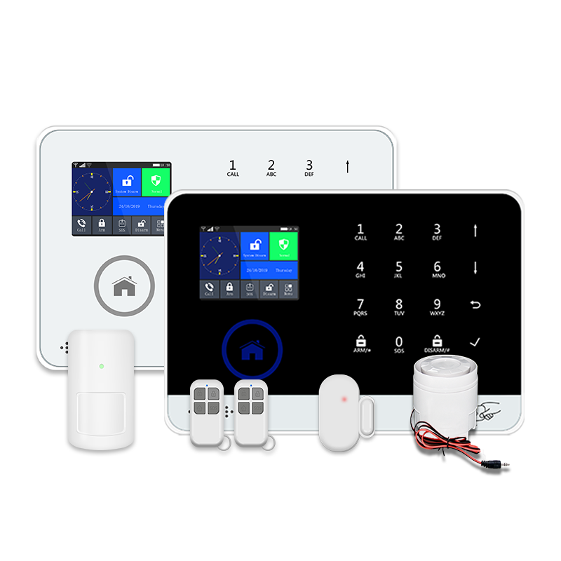 Smart Home Security System TUYA APP control wireless gsm security burglar alarm system for house