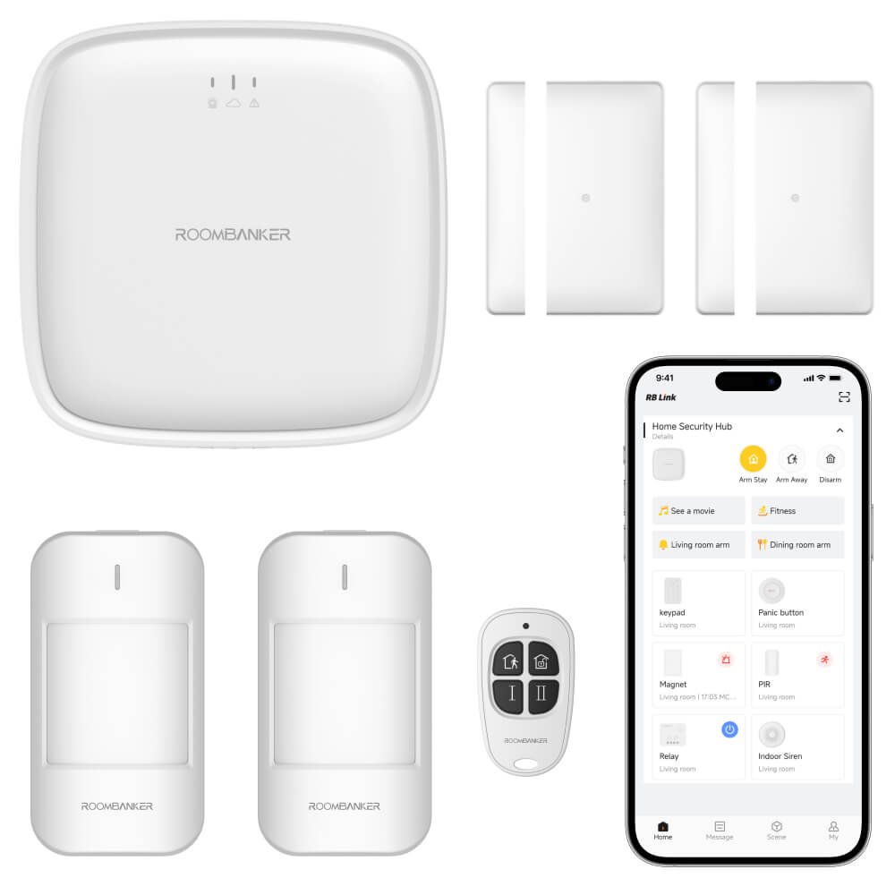 WIFI Alarm System Open Source Wireless Home Security System Provide API and Android IOS SDK APP