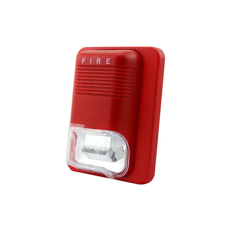 Newest LS-107 High DB Sound 12v 24v Fire Alarm Led Strobe Siren