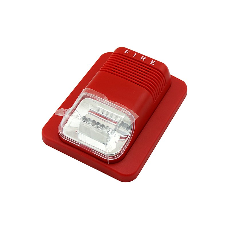 Newest LS-107 High DB Sound 12v 24v Fire Alarm Led Strobe Siren