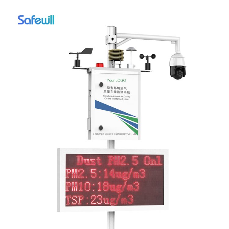 Safewill Factory Price ES80A-A10 Real Time Enterprise Outdoor Online Fire Alarm System And Air Quality Monitoring System Data
