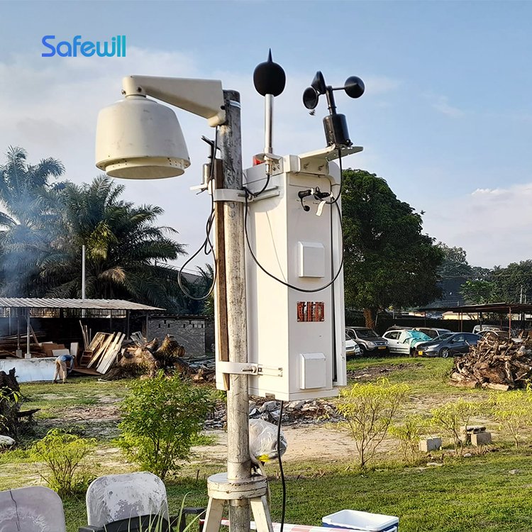 Safewill Factory Price ES80A-A10 Real Time Enterprise Outdoor Online Fire Alarm System And Air Quality Monitoring System Data