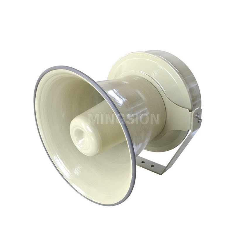 High Power Waterproof Aluminium Long Distance Civil Defense Electronic Siren Speaker Horn For Natural Disaster Early Warning