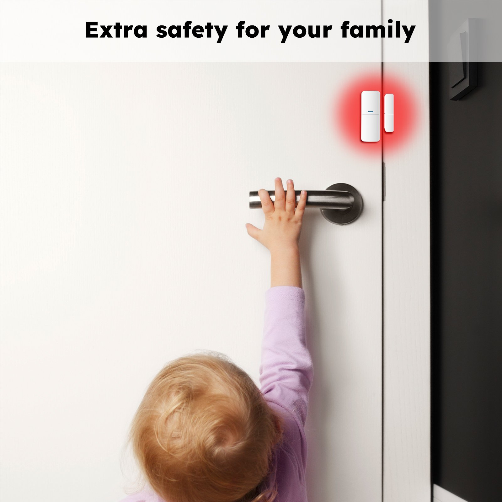 AGSHOME Smart Home Security Systems DIY Alarm Kit Door Sensor Video Doorbell Tuya Smart Life DIY Wireless Devices