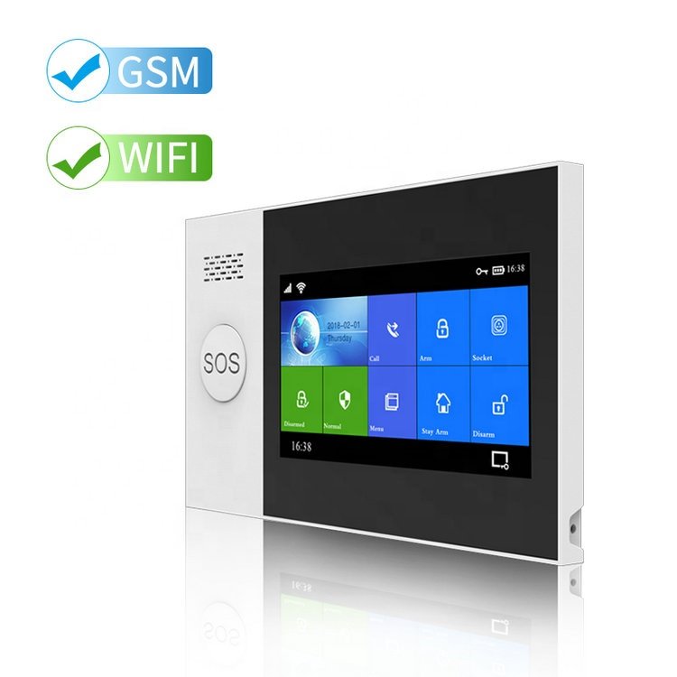 Lowest Price High Quality PG107 Tuya Security Alarm System Kit Smartlife App Control WIFI Gsm Home Smart Alarm