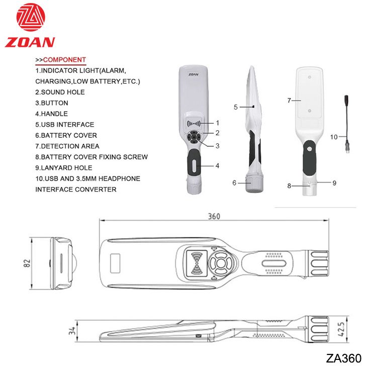Industrial Metal detector Made in China