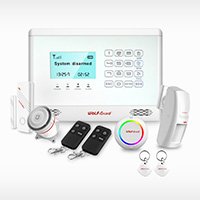 Professional GSM alarm host system with LCD display and touchkeypad YL-007M2BX sistema de alarma de robo