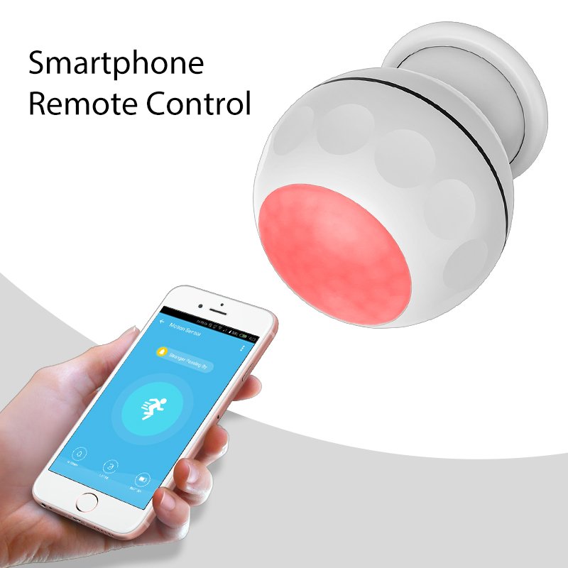 z-wave motion sensor used for smart home alarm system