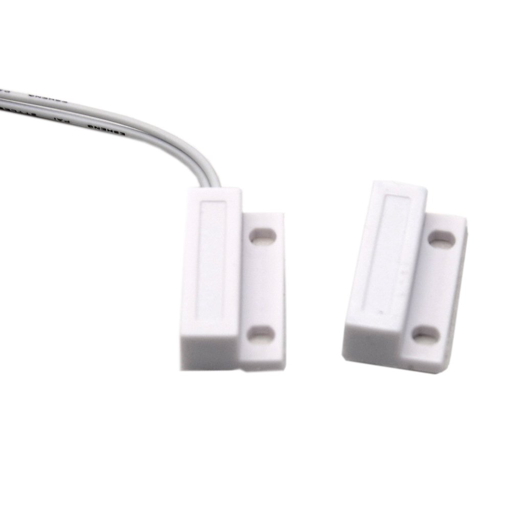 Wholesale Sensores de puerta Wired Magnetic Door Sensor Gadgets De Securite burglar alarm system No Nc Contact Sensor