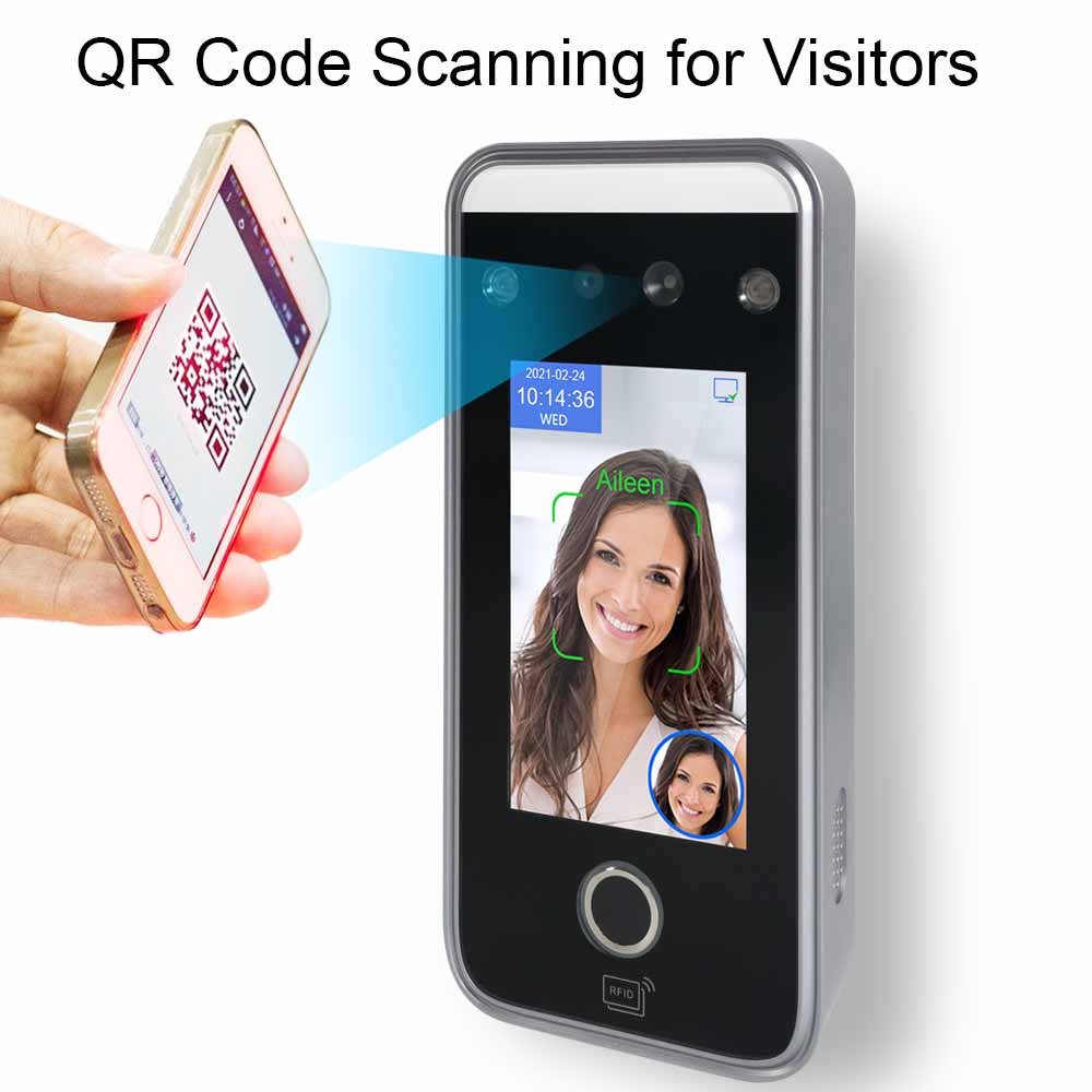 TIMMY 4.3 inch free SDK Wifi TCP/IP rfid access control face recognition biometric access control system