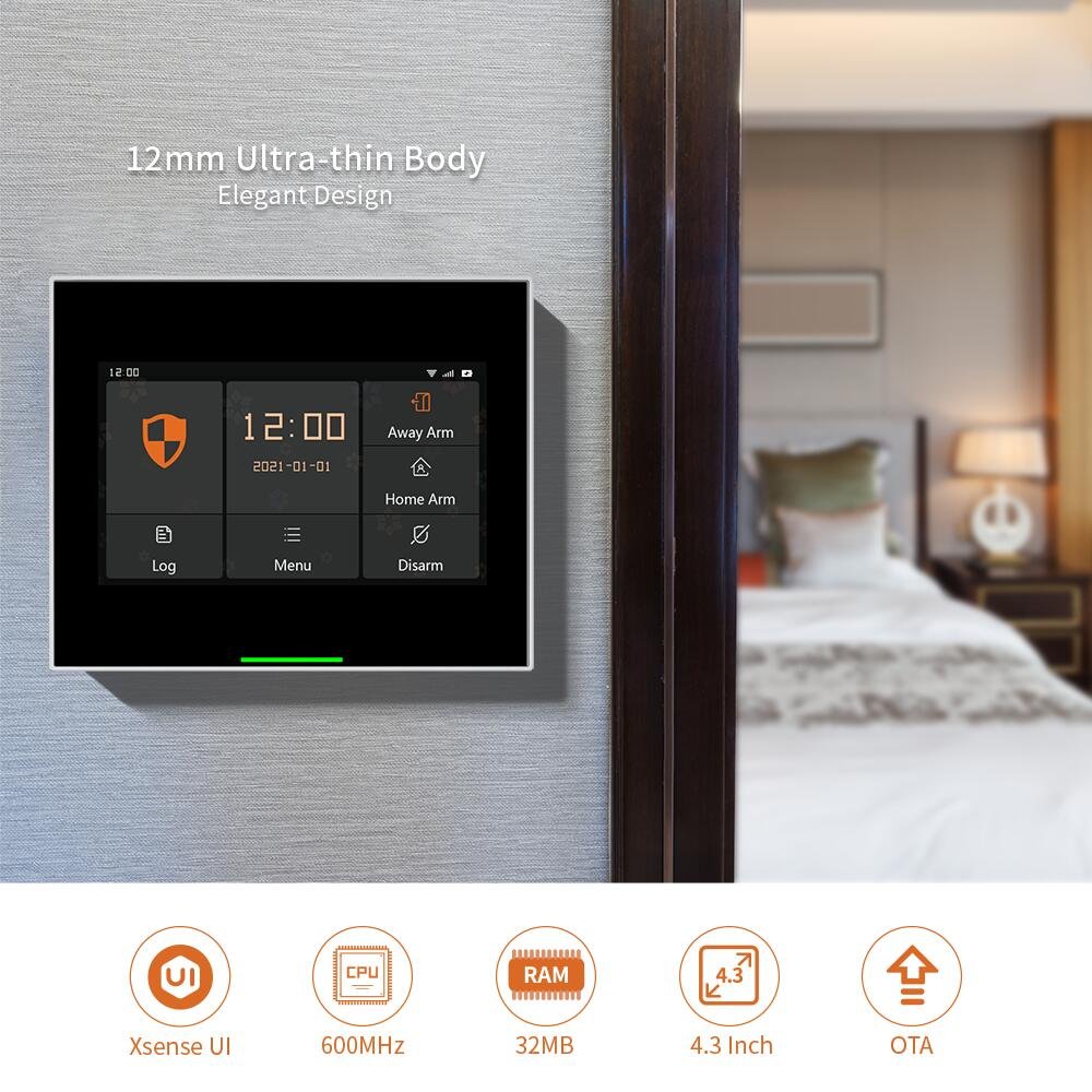 New Trending Tuya Smart GSM WiFi Home Alarms Work with Tuyasmart APP PST-H502