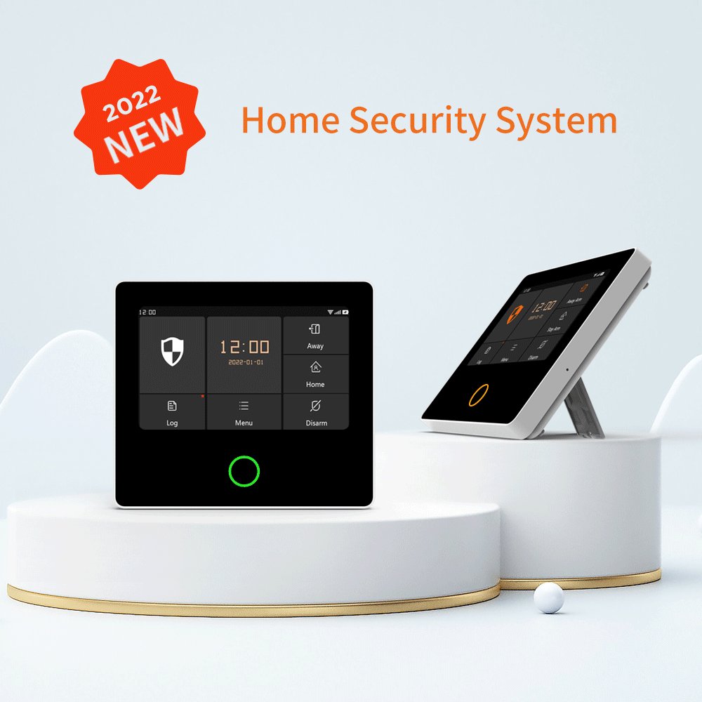 Sistema Allarme Casa Wifi Burglar Alarm System with 4G and Wi-Fi OEM Easy DIY Install Smart Wireless Security Alarm Kit