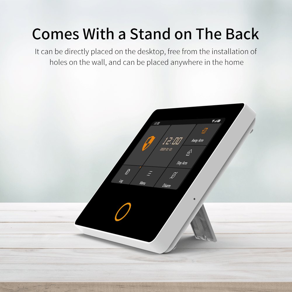 Sistema Allarme Casa Wifi Burglar Alarm System with 4G and Wi-Fi OEM Easy DIY Install Smart Wireless Security Alarm Kit
