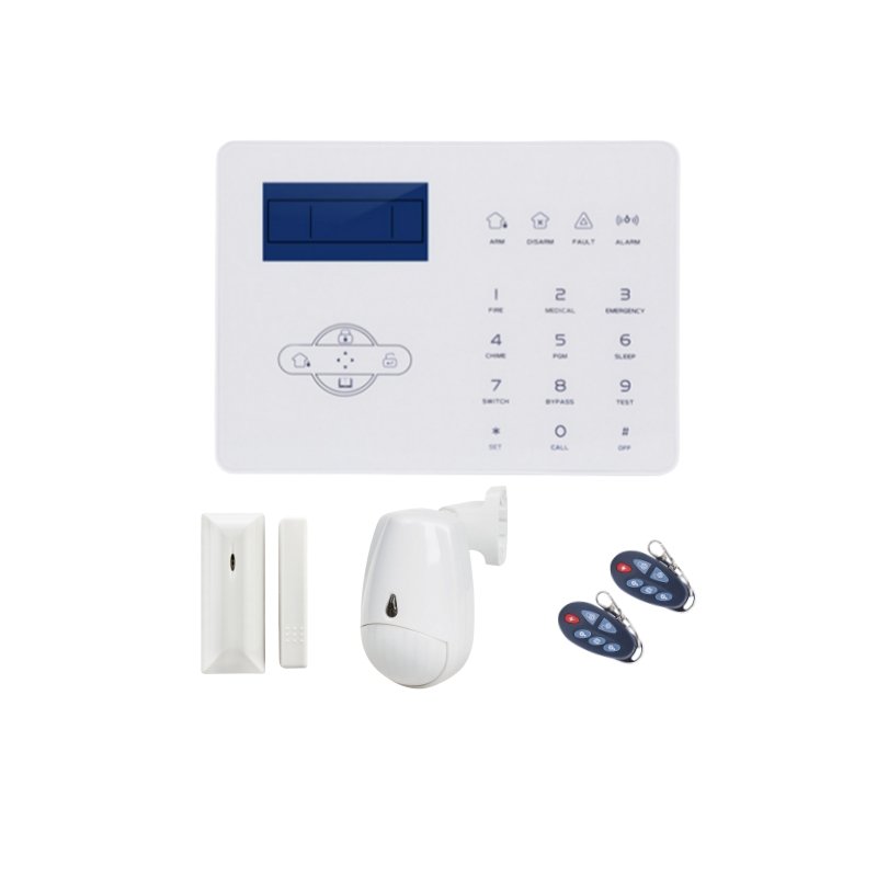 433/868MHz Focus Alarm Security System ST-IIIB with Touchscreen Keypad and Pet Friendly PIR Sensor
