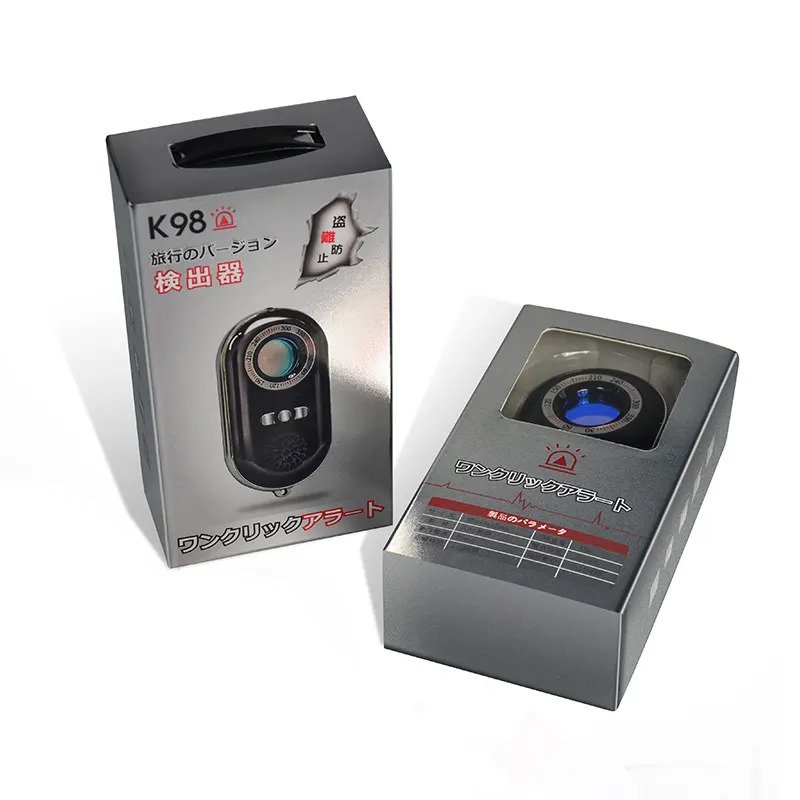 K98 mini Detector Portable Wireless Vibration Alarm Small Camera Detector Bug Signal Detector Finder