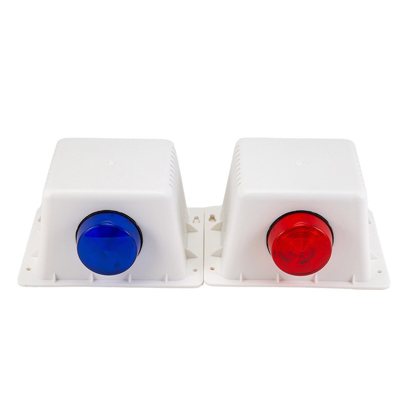 Custom Wired Burglar Alarm System Siren Strobe 120 dB Siren Cover Kit Led Lighting Home Electronic Siren