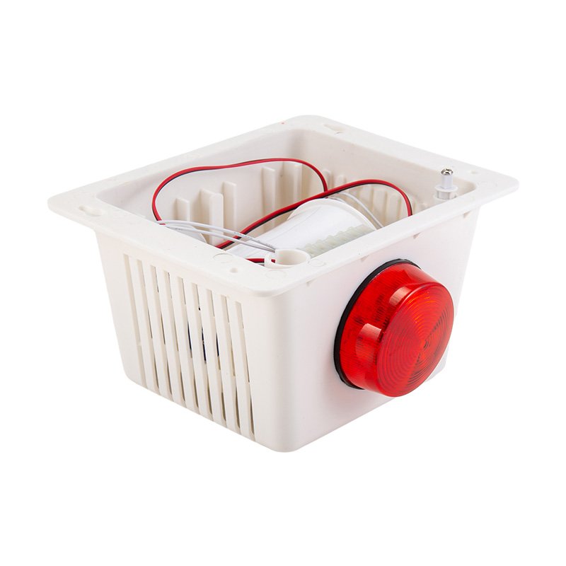 Custom Wired Burglar Alarm System Siren Strobe 120 dB Siren Cover Kit Led Lighting Home Electronic Siren