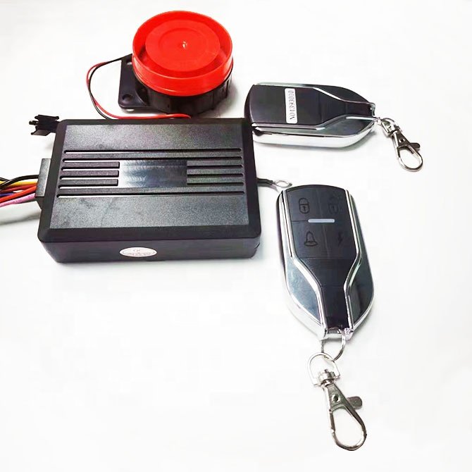 high quality universal remote control keyless start anti theft alarm system for motorcycle