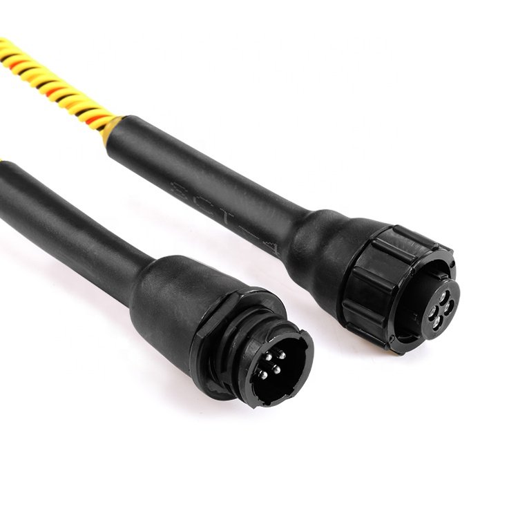 4pins Liquid Leakage Detection Wire Monitoring Alarm System Water Leak Sensing Sensor Cable