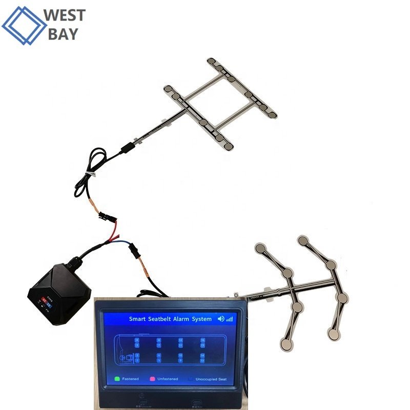 Westbay 4G Wireless Top Seller Bus Car Truck Taxi Seat Occupancy Seat Belt Sensor Alarm Alert Reminder Membrane Pressure Sensor