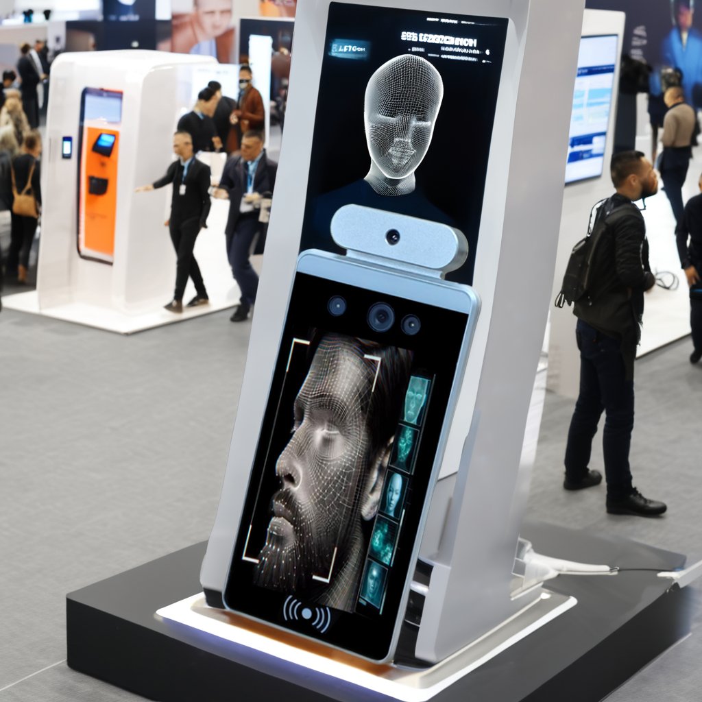 AI-powered Touch Screen Interactive Biometric Face Recognition Terminal With Face Anti-Spoofing Technology For Access Control