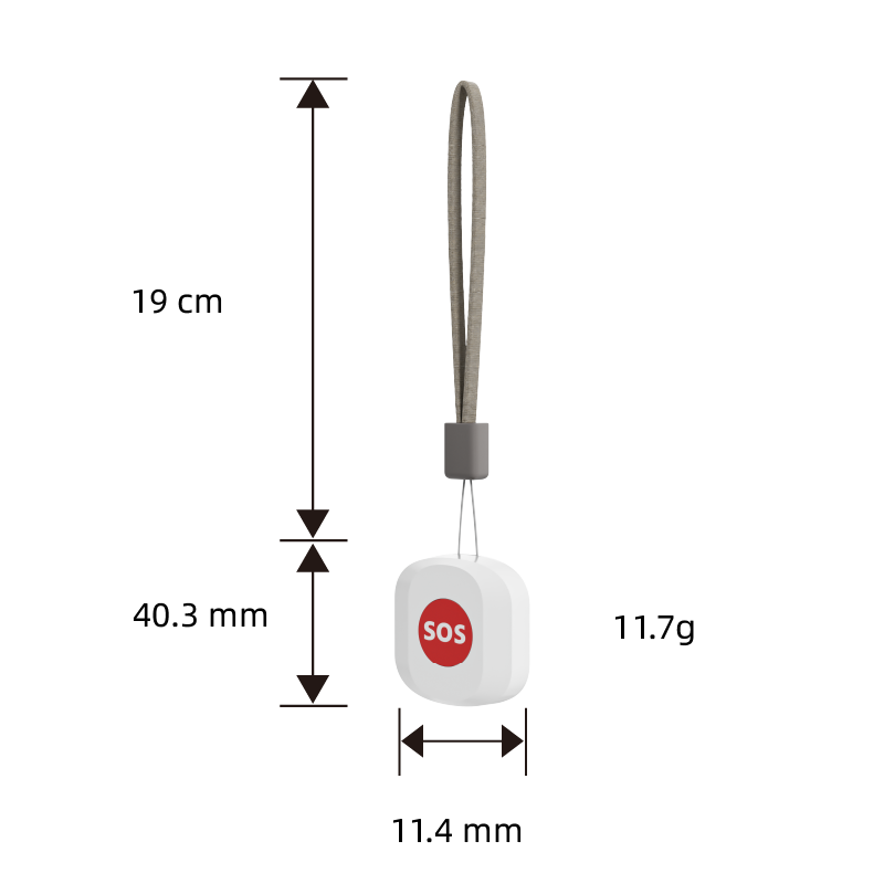 Security Panic emergency Button Alert Portable Wireless SOS Smart Alarm Call Button ZigBee SOS button