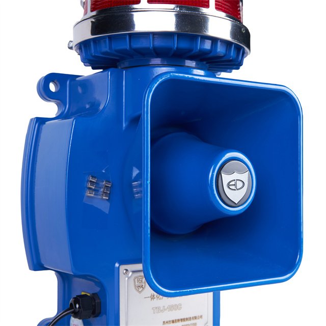 Intelligent audible and visual alarm Blue alarm Crane Warning Alarm System high-powered