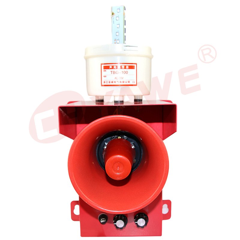 Panic Buying Anti-theft Sound And Light Alarm Emergency Alarm Systems Horn Alarm LED Flashing Light