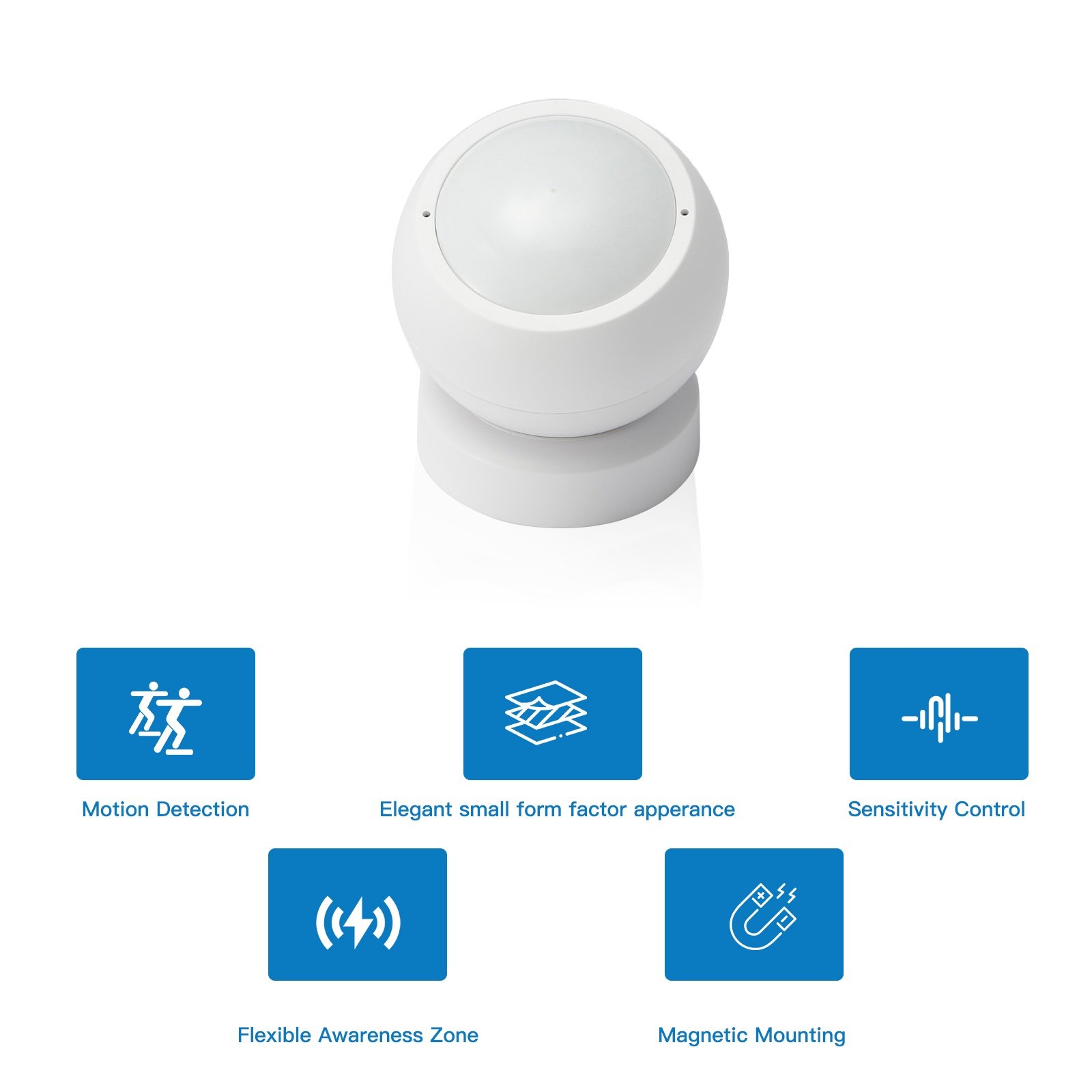Factory Wholesale Z-wave PIR Sensor Temperature Sensor Light Detecting Z-wave Human Motion Detector Home Security Motion Sensor