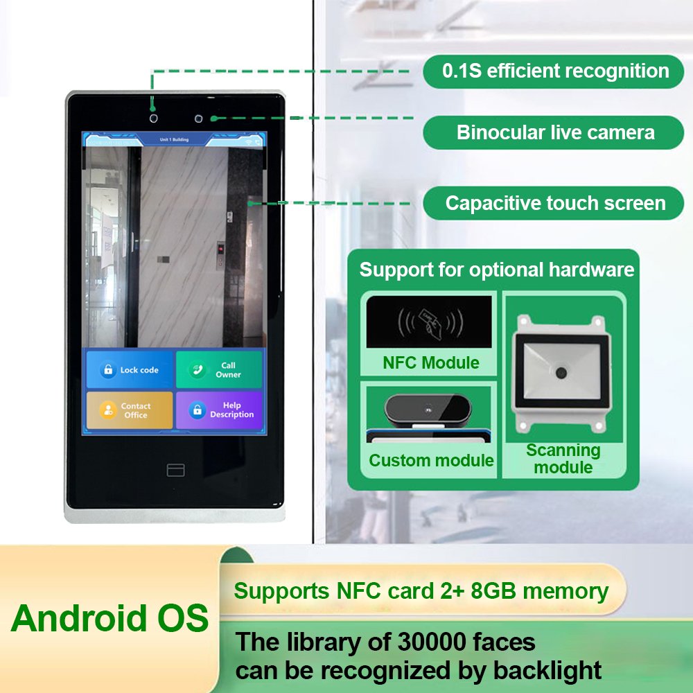 8 Inch Facial Palm Vein Fingerprint Recognition Free Sdk Finger Print Scanner Fingerprint Reader Biometric Fingerprint Scanner