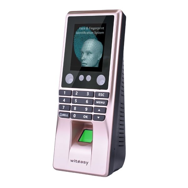 Highly expandable biometric Face fingerprint time attendance and door access control system