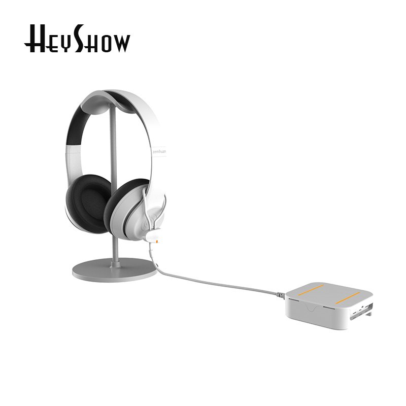 Headset Anti Theft Holder Headphone Security Burglar Alarm Stand System Earphone Display Acrylic Stand