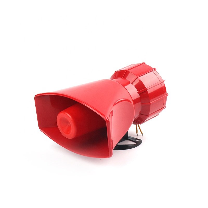 60W megaphone horn speakers audio system sound vehicle system emergency motor alarm power loud electric speaker horn for car