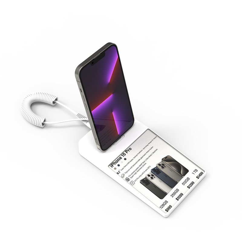Hot selling cell phone display security alarm system with great price
